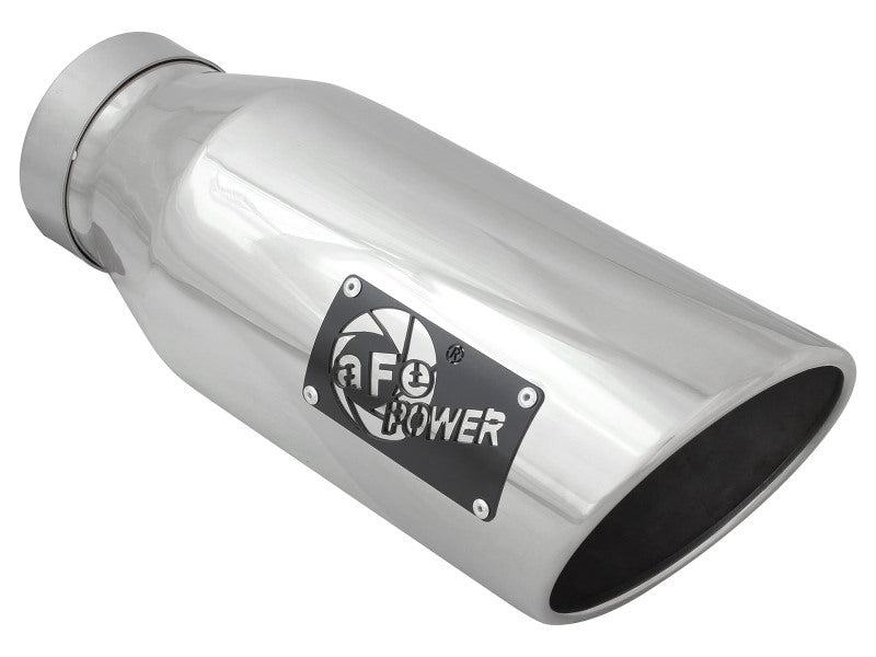 aFe POWER 49-42056-P MACH Force-Xp 4" 409 Stainless Steel Cat-Back Exhaust 49-42056-P Photo - Close Up