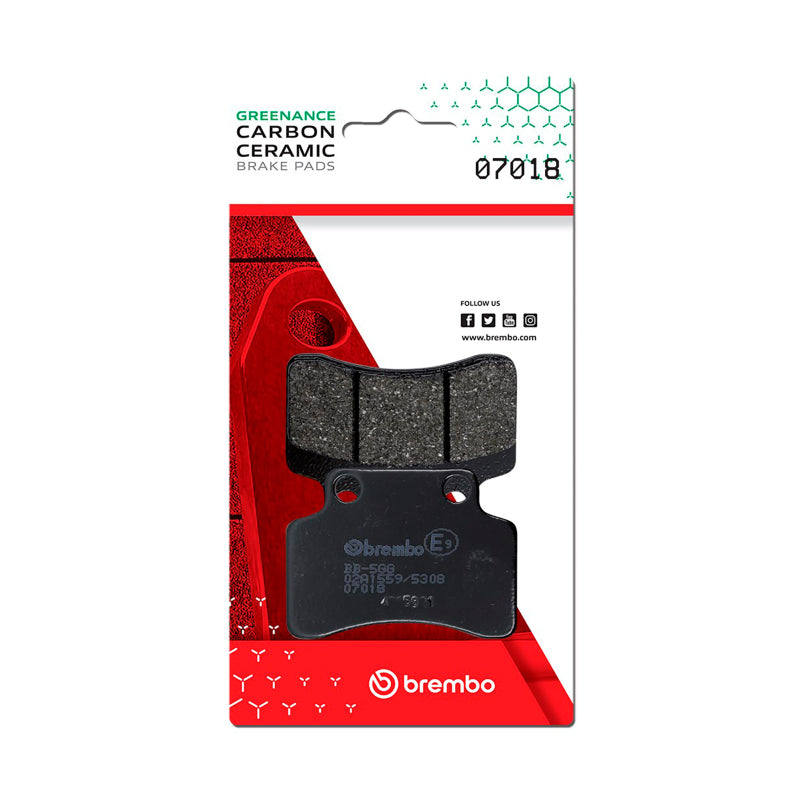 Brembo OE Benelli Quattronove X/Cpi Aragon/Cpi Oliver/Cpi Popcorn Carbon Ceramic Brake Pad - Front 07018 07018 User 1
