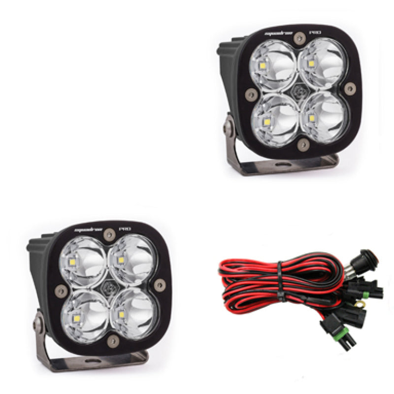 Baja Designs Squadron Pro Black LED Auxiliary Light Pod Pair - Universal 497806 Photo - Primary