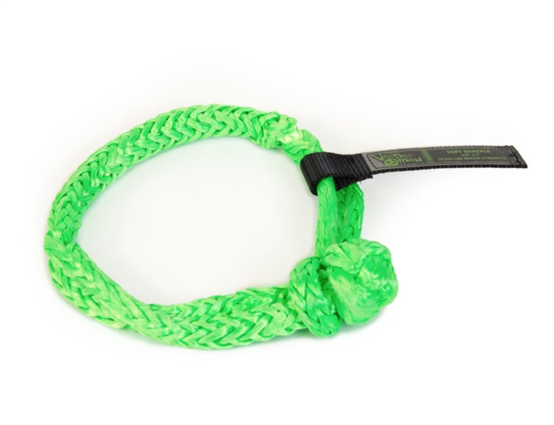 Voodoo Offroad 2.0 Santeria Series 3/8in x 7in Winch Soft Shackle - Green 1500003A