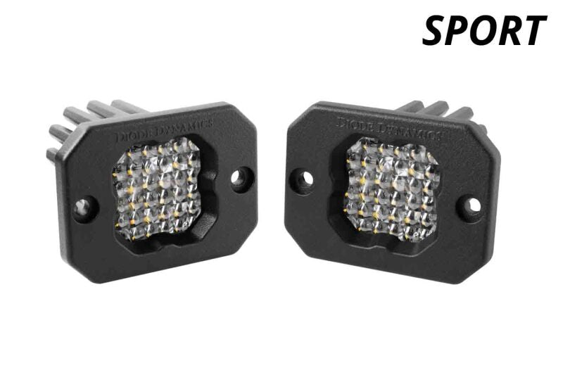 Diode Dynamics Stage Series C1 LED Pod Sport - White Flood Flush RBL (Pair) DD6471P DD6471P User 1