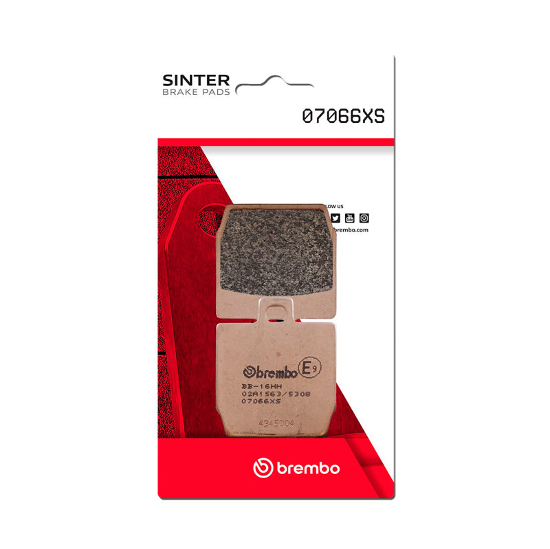 Brembo OE 16-16 Quadro 3 350cc Sinter Brake Pad - Front 07066XS 07066XS User 1