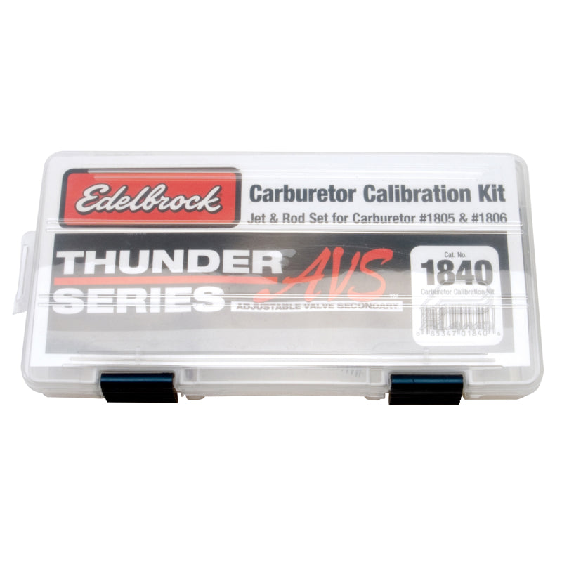 Edelbrock Calibration kit for 1805/1806 1840 Photo - Primary