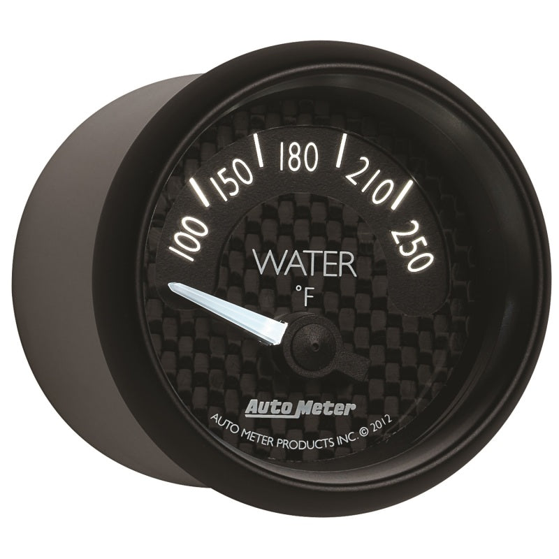 Autometer Gauge, Water Temp, 2 1/16", 250 Deg. F, Elec, Gt 8037 User 6