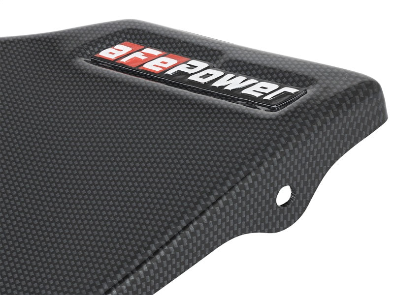 aFe Magnum FORCE Stage-2 Intake System Carbon Fiber Design Cover 54-12868-C Photo - Unmounted
