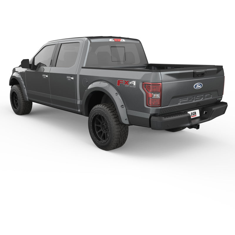 EGR 15+ Ford F150 Bolt-On Look Color Match Fender Flares - Set - Magnetic 793474-J7 793474-J7 Photo - Mounted