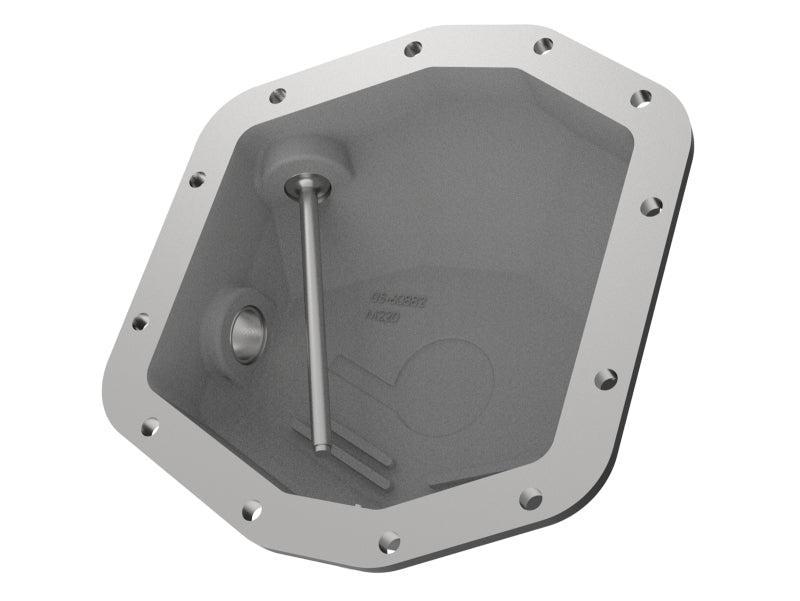 aFe 18-24 Jeep Wrangler JL Dana M220 Pro Series Front Diff Cover w/ Oil - Black 46-71001B 46-71001B Photo - Unmounted