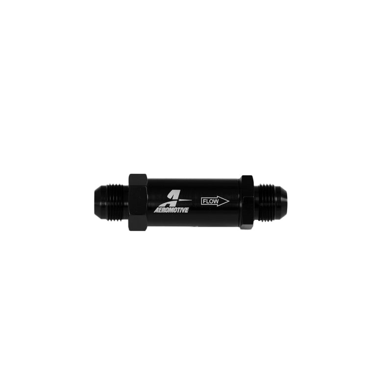 Aeromotive In-Line Full Flow Check Valve (-10 AN Flare) - Black 15133 15133 Photo - Primary