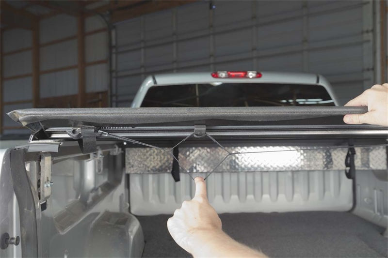 Access Lorado 99-06 Chevy/GMC Full Size 6ft 6in Stepside Bed (Bolt On) Roll-Up Cover 42209 42209 Photo - Mounted