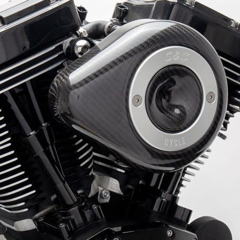 S&S Cycle Air Cleaner Cover For All Stealth Applications - Carbon Fiber 170-0501 170-0501 Photo - Primary