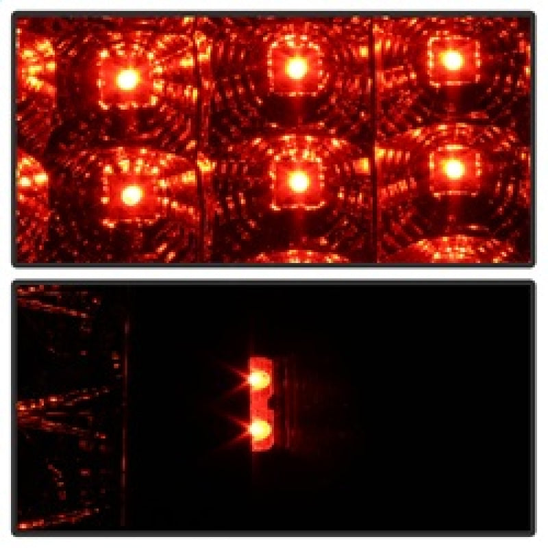 Spyder Jeep Grand Cherokee 07-10 LED Tail Lights Black ALT-YD-JGC07-LED-BK 5070197 5070197 Photo - Unmounted