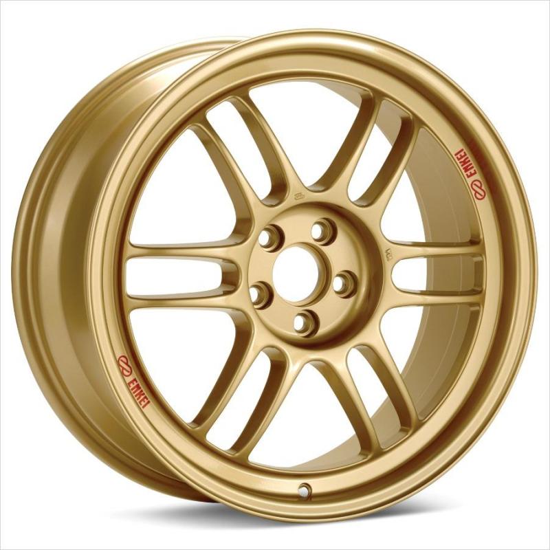Enkei RPF1 18x9.5 5x114.3 38mm Offset 73mm Bore Gold Wheel *Special Order Minimum Order of 40* 3798956538GG 3798956538GG User 1