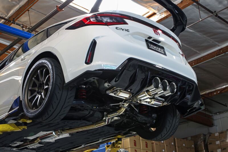 Remark 2023+ Honda Civic Type-R (FL5) Triple Tip Catback Exhaust w/ Triple Tip & Front Pipe RK-C3076H-09 RK-C3076H-09 User 1