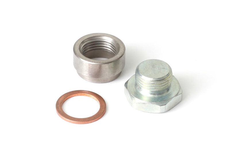 Haltech O2 Sensor Weld-on Bung, Copper Washer And Blanking Plug-M18 x1.5 HT-010702 Photo - Primary