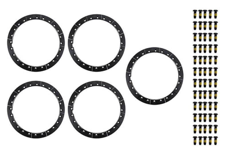 Ford Racing 2021+ Bronco Beadlock Trim Ring Kit - Gray M-1021K-BLG M-1021K-BLG User 1