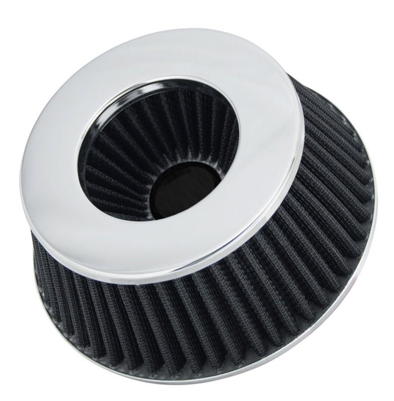 Spectre Adjustable Conical Air Filter 2-1/2in. Tall (Fits 3in. / 3-1/2in. / 4in. Tubes) - Black 8161 8161 Photo - Unmounted