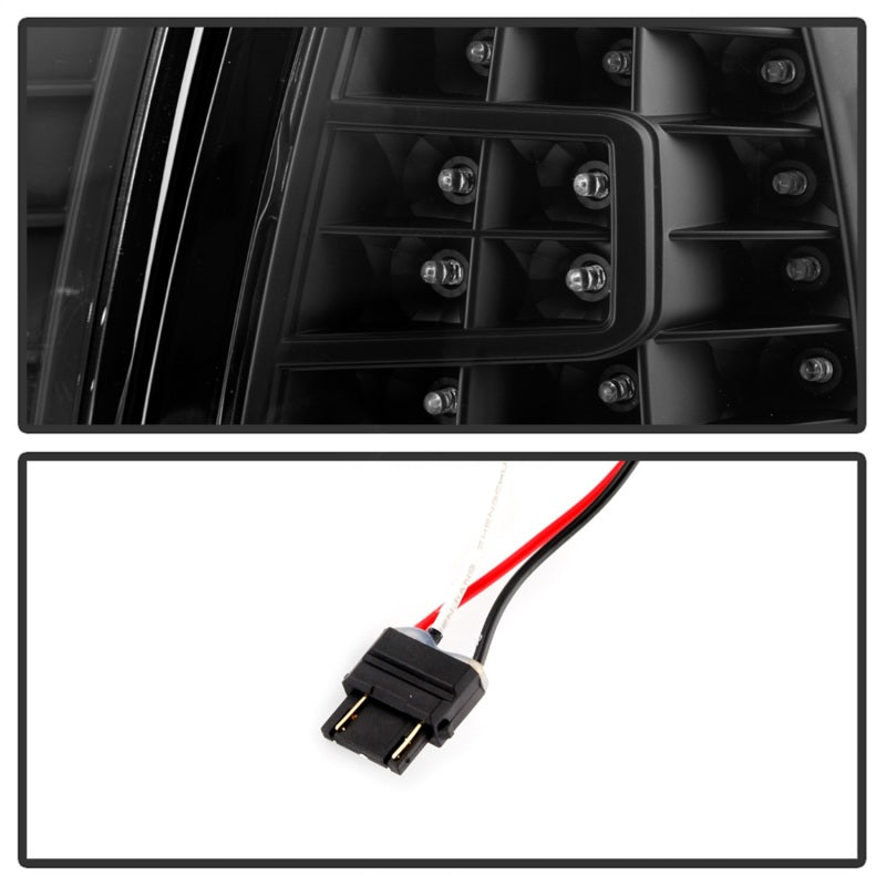 SPYDER Xtune Ford F150 97-03 Crystal Headlights w/ Clear LED Corners Black HD-ON-FF15097-LED-SET-BK 5014184 5014184 Photo - Unmounted