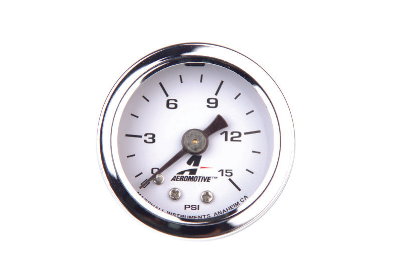 Aeromotive 0-15 psi Fuel Pressure Gauge 15632 Photo - Primary