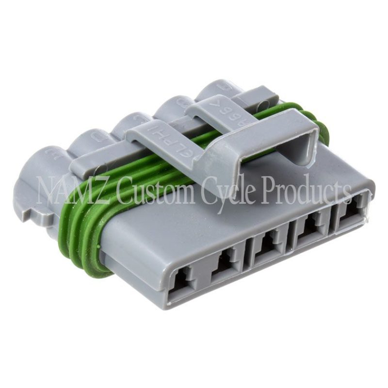 NAMZ Delphi-Packard Weatherpack 5-Position Female Wire Connector w/Seals NDP-38069 NDP-38069 Photo - Primary