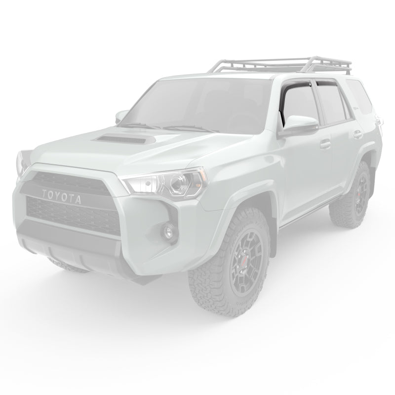 EGR 10+ Toyota 4Runner In-Channel Window Visors - Set of 4 (575221) 575221 575221 Photo - Mounted