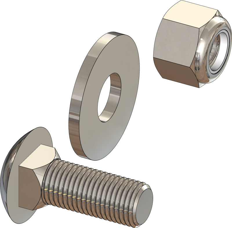 KFI Plow Pivot Hardware Kit - One Side HK-195 HK-195 Photo - Primary