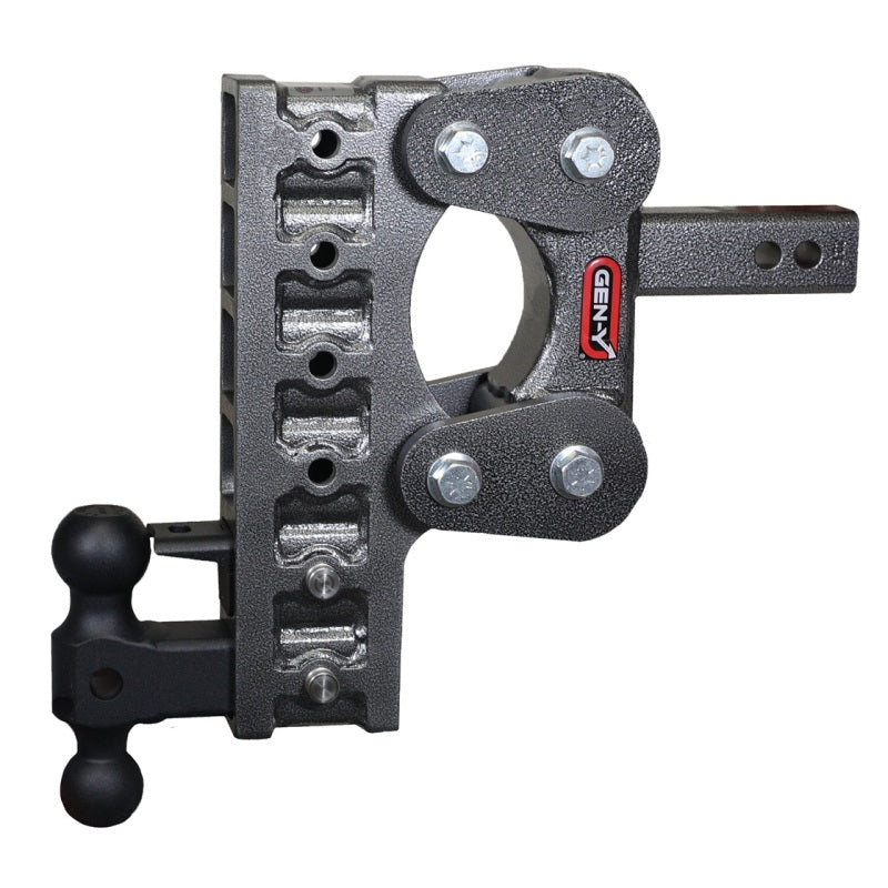 GEN-Y Hitch Gen-Y The Boss Torsion-Flex 2in Shank 10in Drop 10K Hitch w/GH-031 Dual-Ball/GH-032 Pintle Lock GH-1026 GH-1026 User 1