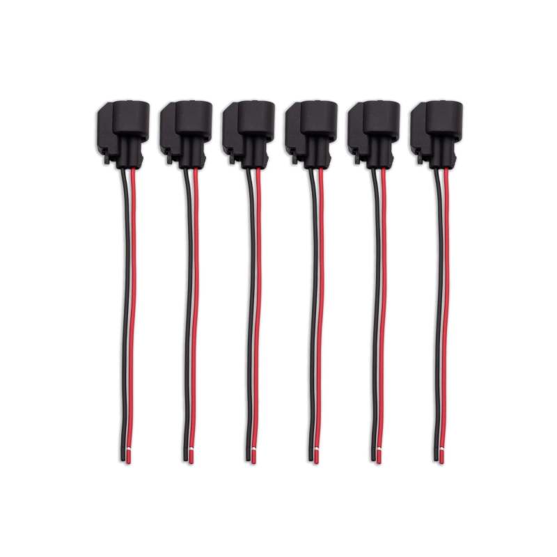 BLOX Racing Injector Pigtail Ev14 Female - Set Of 6 BXFU-00603-EV14-6 BXFU-00603-EV14-6 Photo - Primary