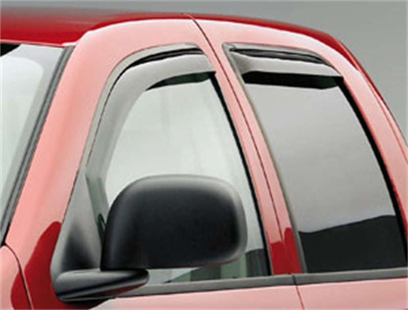 EGR 02-08 Dodge F/S Pickup Quad Cab New Body In-Channel Window Visors - Set of 4 (572451) 572451 572451 Photo - lifestyle view
