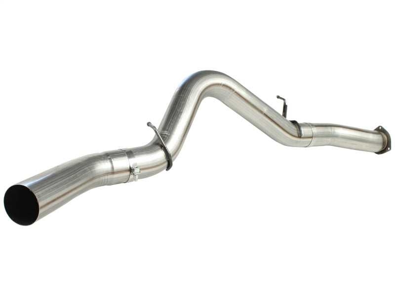 aFe MACHForce XP Exhaust 5in DPF-Stainless, GM Diesel Trucks 07.5-10 V8-6.6L 9(td) LMM 49-44040 49-44040 Photo - Unmounted