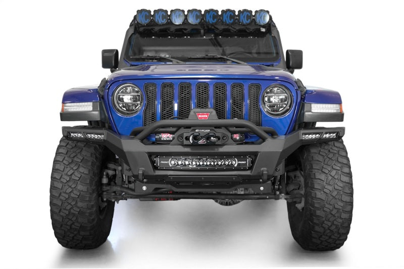 Addictive Desert Designs ADD 18-24 Jeep Wrangler JL / 18-24 Jeep Gladiator JT Phantom Winch Rear Bumper F980335070103 F980335070103 Photo - Mounted