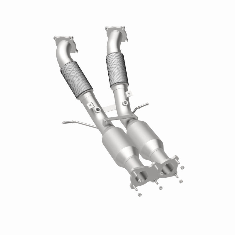 MagnaFlow Volvo OEM Grade Federal / EPA Compliant Direct-Fit Catalytic Converter 51627 360 Degree Image Set