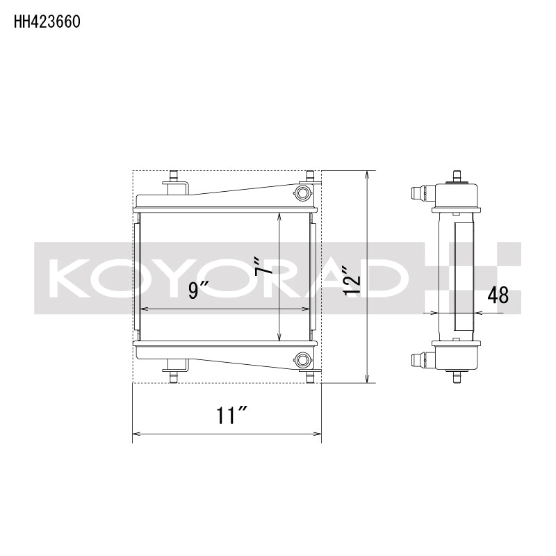 Koyo KOY Racing Radiators Cooling Radiators main image