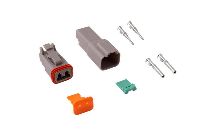 Diode Dynamics Deutsch Connector Kit 2-Pin 16-22 Gauge DD4038 DD4038 Photo - Primary