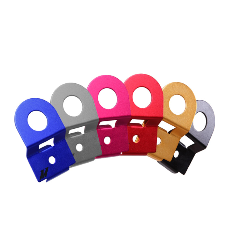 Mishimoto Aluminum Radiator Stay Set - Pink 2008-2014 Subaru WRX/STI MMRS-STI-08APK Photo - Primary