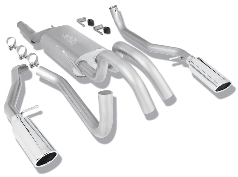Borla 09 Ford F-150 Stainless Steel Touring Style Catback Exhaust 140291 140291 Photo - Primary