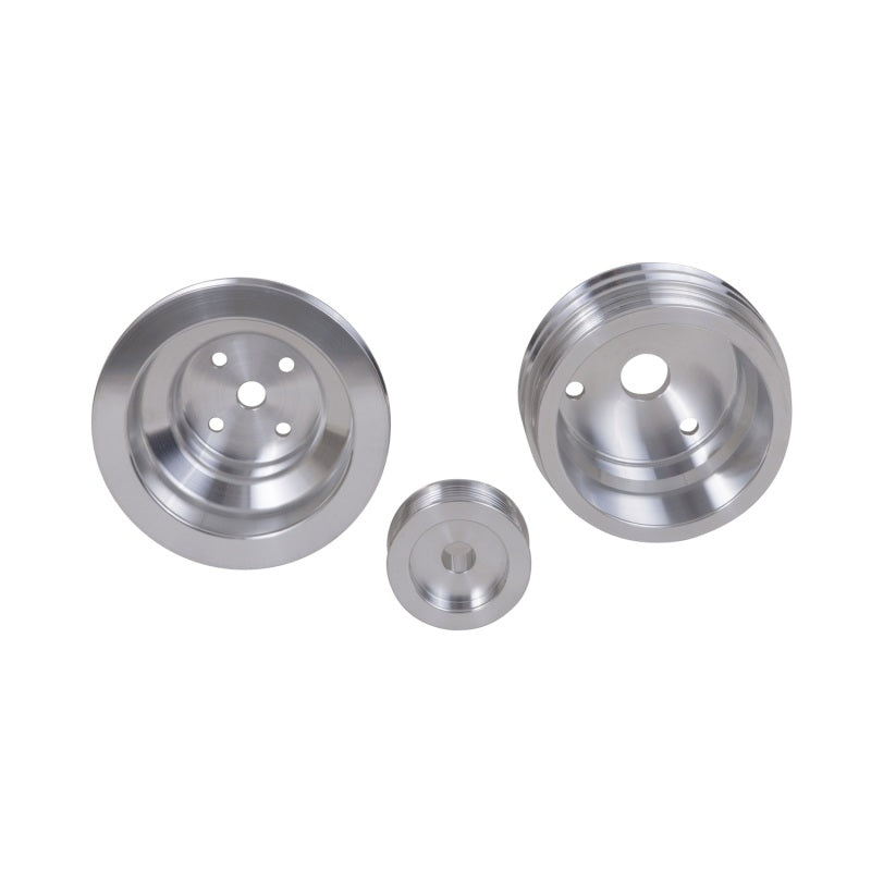 BBK Performance 85-87 GM 5.0/5.7 F-Body/GM Truck 3 PC Underdrive Pulley Kit 1598 Photo - Unmounted