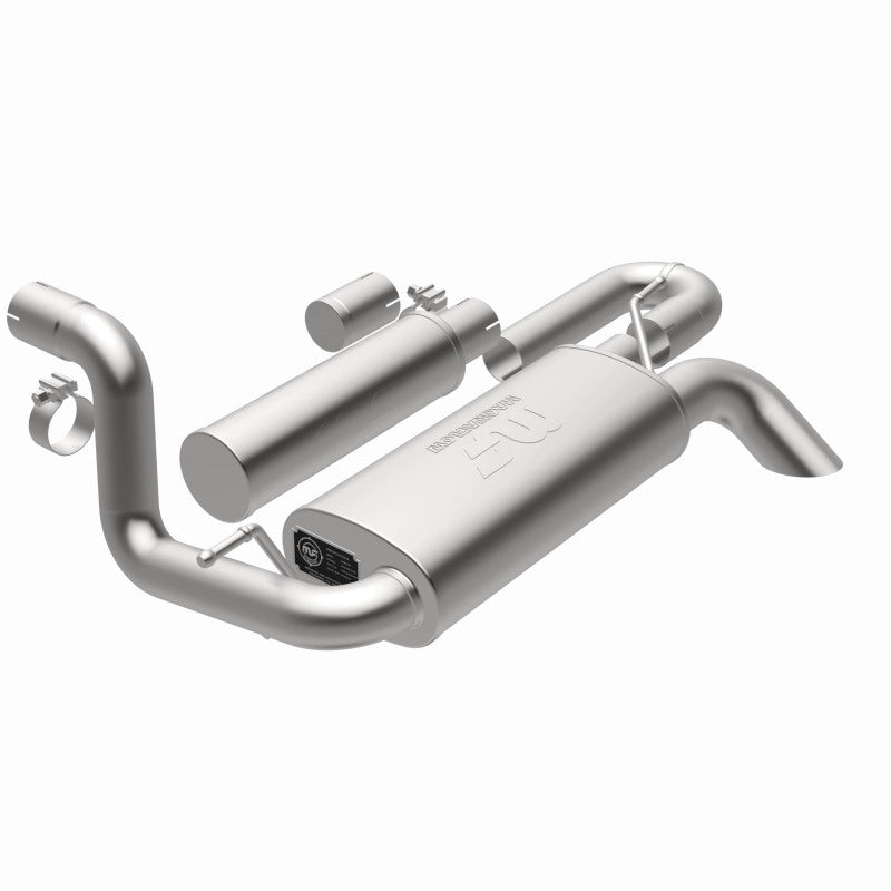 Magnaflow 18-23 Jeep Wrangler JL 2.0L/3.6L Overland Series Axle-Back Exhaust 19620 19620 360 Degree Image Set