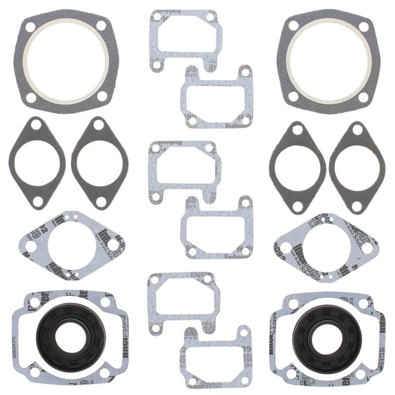 Vertex Pistons Vertex Gaskets 79-81 John Deere Trailfire (Kawasaki) FC/2 Complete Gasket Kit w/ Oil Seals 711048 711048 Photo - Primary