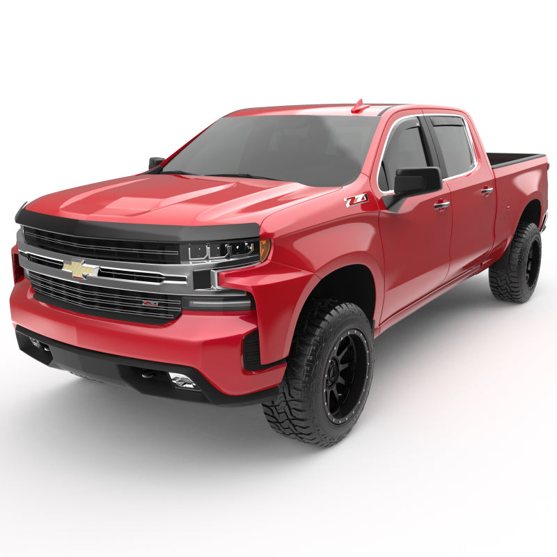 EGR 2019 Chevy 1500 Crew Cab In-Channel Window Visors - Dark Smoke 571691 571691 User 1