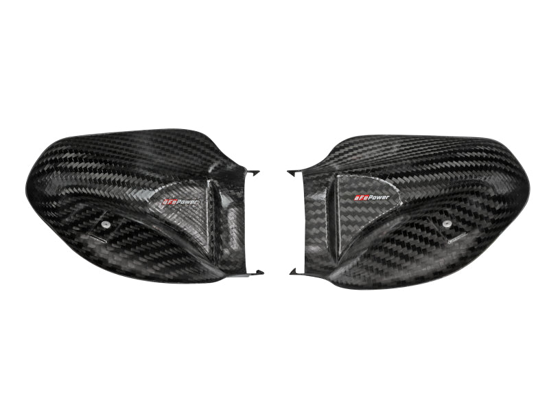 aFe Momentum Black Series Carbon Fiber Dynamic Air Scoop - BMW M5 (F90) 18-19 58-10005SC 58-10005SC Photo - Unmounted