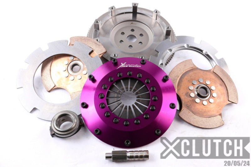 XCLUTCH 06-15 Mazda MX-5 Miata 2.0L 8in Twin Solid Ceramic Clutch Kit XKMZ20525-2E XKMZ20525-2E Photo - Primary