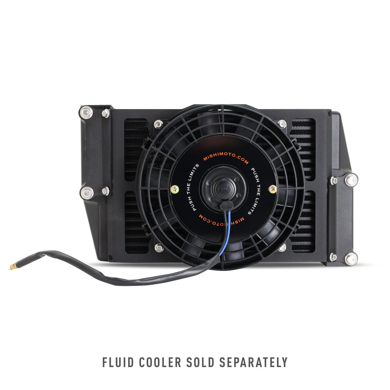 Mishimoto Universal 10in. Heavy-Duty Oil Cooler Fan Shroud - Micro Wrinkle Black MMFS-HDOC-10 MMFS-HDOC-10 User 1
