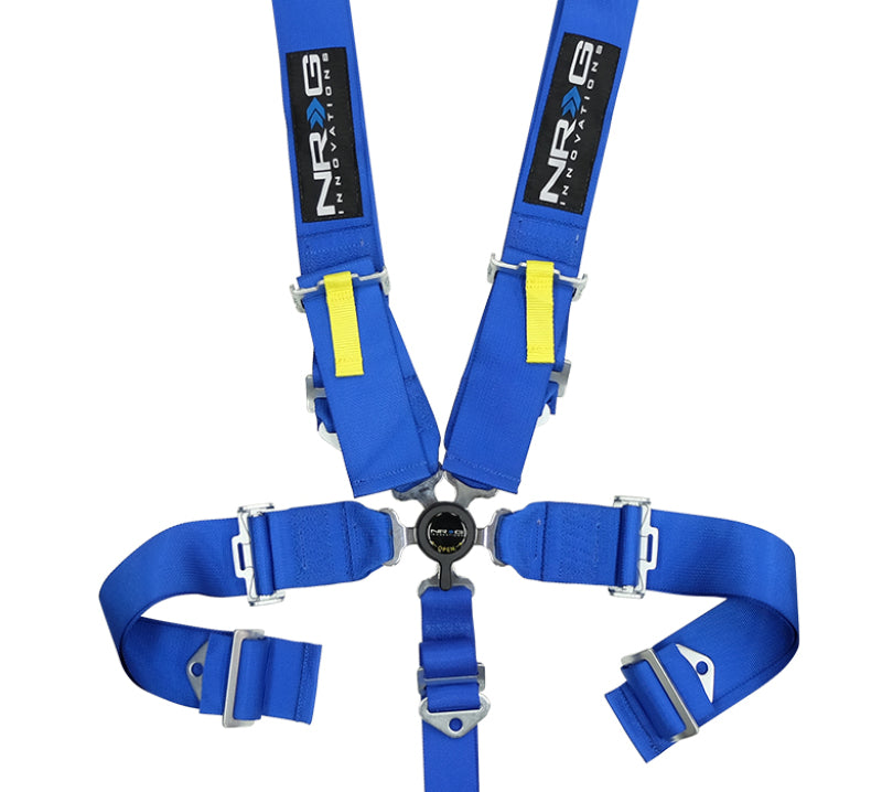 NRG Belt Harness SFI 16.1 5PT 3in. Seat / Cam Lock - Blue SBH-RS5PCBL Photo - Primary
