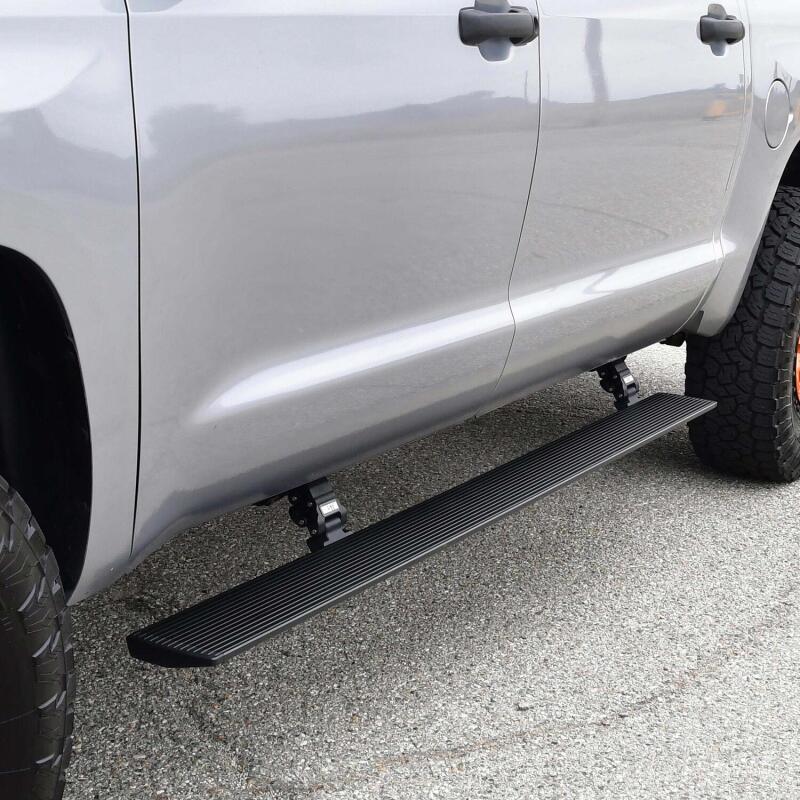 Westin 07-21 Toyota Tundra CrewMax Pro-e Electric Running Boards - Textured Black 29-23255 29-23255 Photo - Mounted