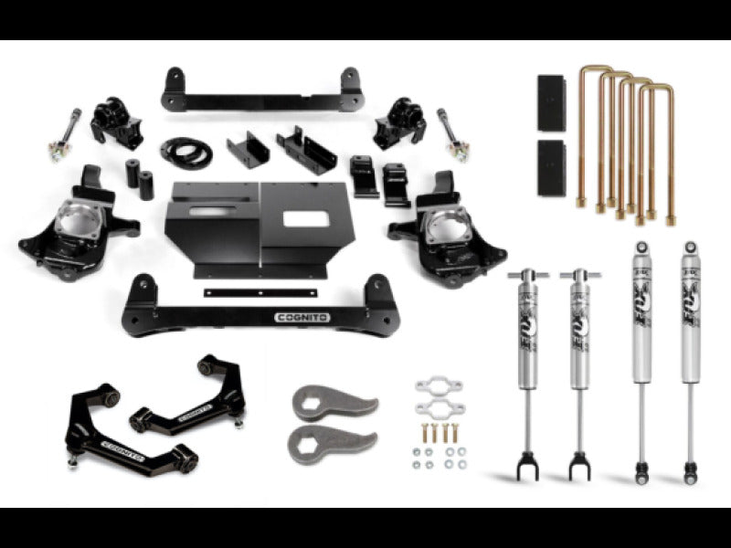 Cognito 11-19 Chevy/GMC Silverado/Sierra 2500/3500 HD 2WD/4WD 6in Std Lift Kit w/ Fox PS 2.0 IFP 110-P0968 110-P0968 Photo - Primary