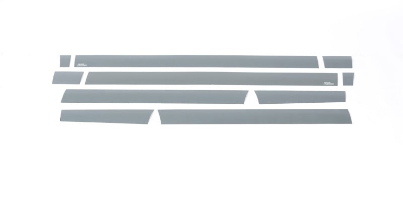 Putco 15-20 Ford F-150 Reg Cab 8ft Long Box (4.25in Tall - 10pcs) Black Platinum Rocker Panels 9751441BP 9751441BP Photo - Primary