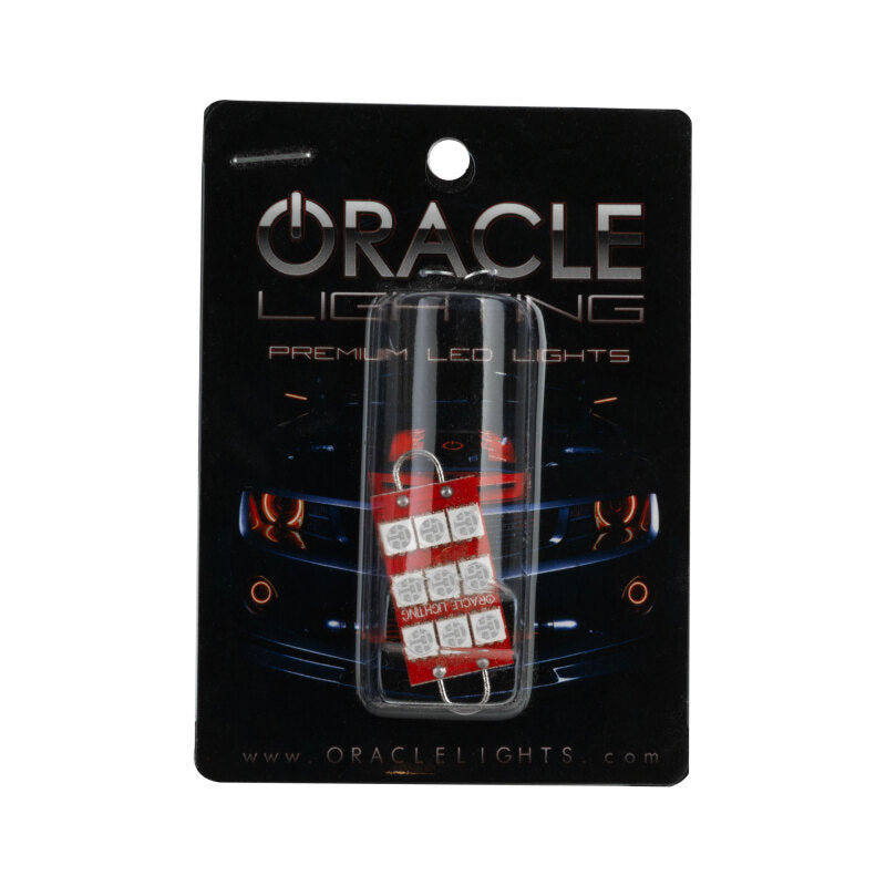 ORACLE Lighting Oracle 44MM 6 LED 3 Chip - Loop Festoon Bulbs (Pair) - Red 5209-003 5209-003 Photo - in package
