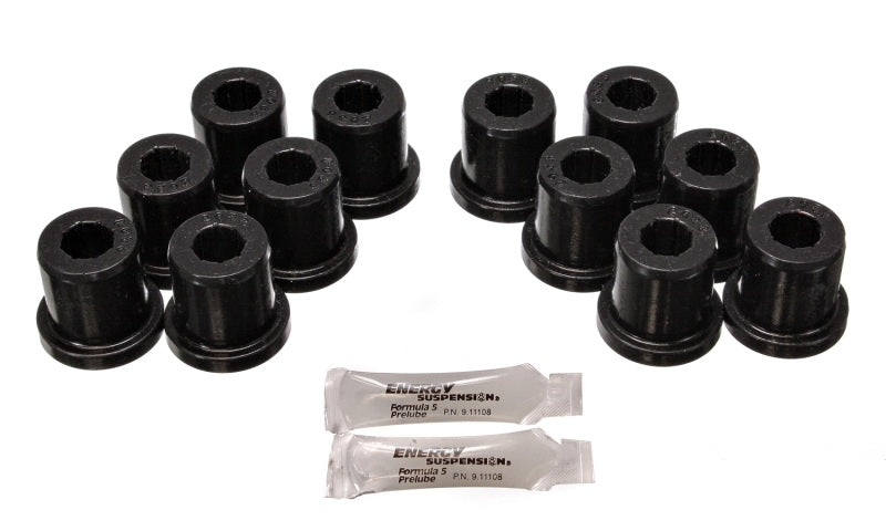 Energy Suspension Leaf Spring Bushing Set Black Toyota Land Cruiser Base 1981-1989 8.2106G Photo - Primary