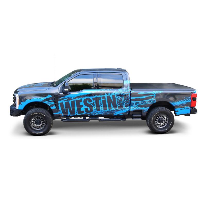 Westin 15-25 Ford F-150 SuperCrew / 17-25 F-250/350 CC HDX Running Boards - Tex. Blk 55-32375 55-32375 Photo - Mounted