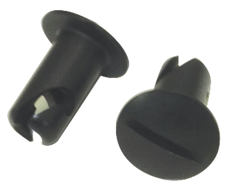 Moroso Quick Fastener - Oval Head - 5/16in x .450in - Aluminum - Black - 10 Pack 71327 71327 Photo - Primary